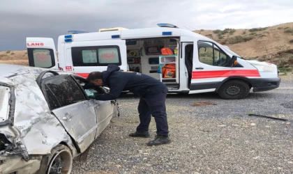 Van’da trafik kazası: 1 yaralı