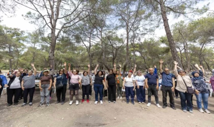 Vatandaşlar, ’Sağlık İçin Hareket Et Günü’nde doğada buluştu