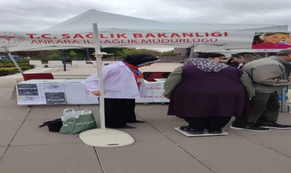 Vücut kitle indeksi ölçümü uygulaması Ankara’da da başladı