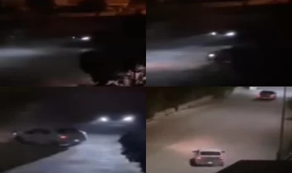 Yakalanırlarsa 46’şar bin TL ceza yiyecekler: Okulun bahçesinde drift attılar