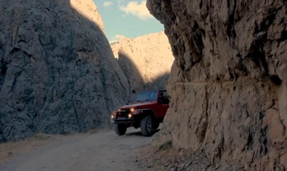 Yürekleri ağza getiren ’Taş Yolu’ adrenalin tutkunlarını ağırlıyor