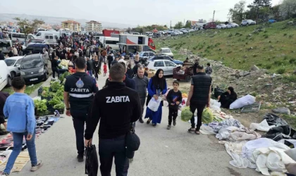 Zabıtadan Bitpazarı’na sıkı denetim