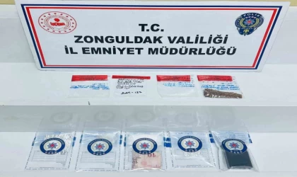 Zonguldak’ta narkotik operasyonunda 5 tutuklama